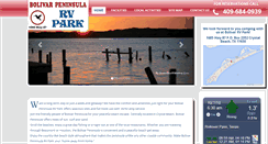 Desktop Screenshot of bolivarpeninsularvpark.com